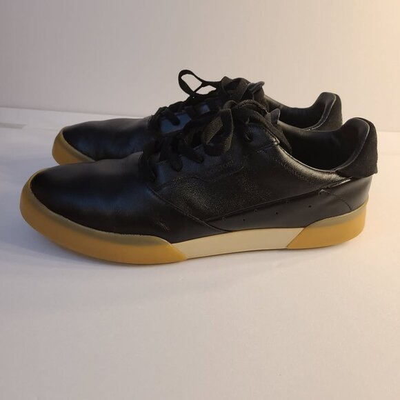 Adidas Adicross Retro Mens Size 11.5 Black Athletic Spikeless Golf Shoes EE9163 - Picture 2 of 10